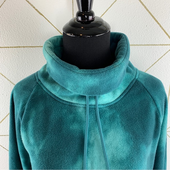 Old Navy Go Warm Tie Dye Tunnel Neck Terry Sweatshirt Size Medium - Picture 4 of 9